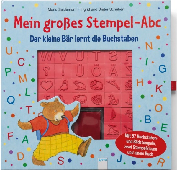 Mein großes Stempel-Abc. Der kleine Bär lernt die Buchstaben
