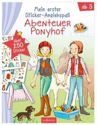 Mein erster Sticker-Anziehspaß - Abenteuer Ponyhof