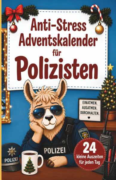 Anti-Stress Adventskalender für Polizisten: 24 Mini-Auszeiten mit Geschichten, Übungen, Rätseln und Fun Facts – Das perfekte Geschenk für den Dienstalltag