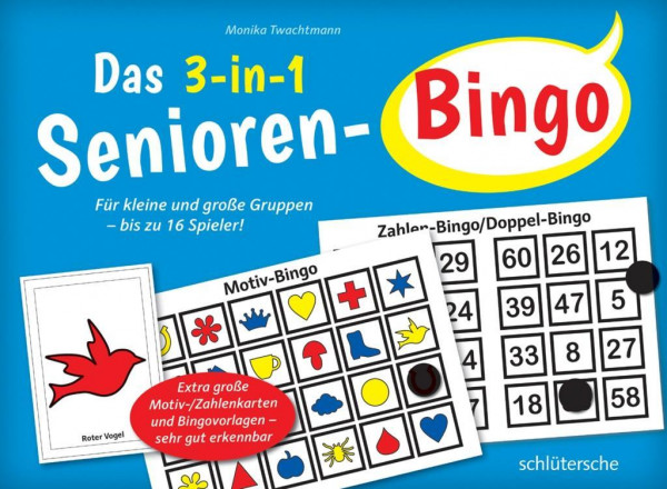 Das 3-in-1 Senioren-Bingo