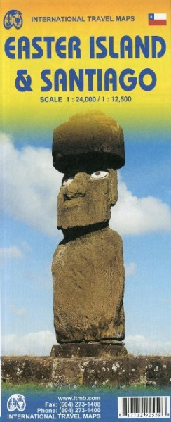 Easter Island (einschl.Stpl.Santiago de Chile) 1 : 24.000