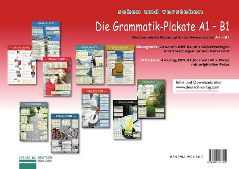 Die Grammatik-Plakate A1-B1