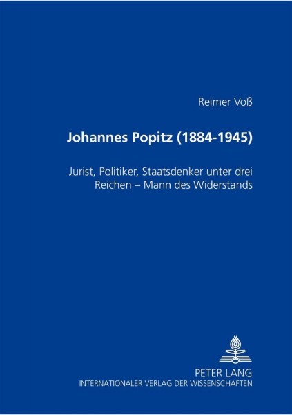 Johannes Popitz (1884-1945)