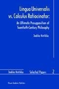 Lingua Universalis vs. Calculus Ratiocinator: