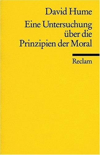 Universal-Bibliothek Nr. 8231: Eine Untersuchung über die Prinzipien der Moral