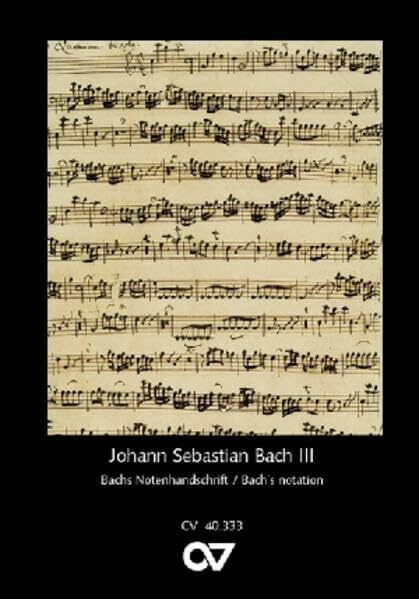 Johann Sebastian Bachs Notenhandschrift: Postkartenserie III