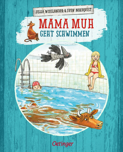 Mama Muh geht schwimmen: Midi-Ausgabe | Bilderbuch-Klassiker ab 4 Jahren im Midi-Format, ideal für die Kindergartentasche