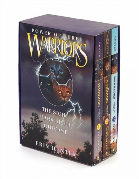 Warriors: Power of Three Box Set: Volumes 1 to 3: The Sight; Dark River; Outcast