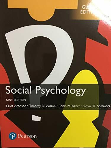 Social Psychology, Global Edition