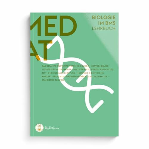 MedGurus - MedAT Vorbereitung - Biologie Lehrbuch zur Vorbereitung auf den Basiskenntnistest für medizinische Studiengänge BMS im Aufnahmeverfahren MedAT für das Medizinstudium in Österreich
