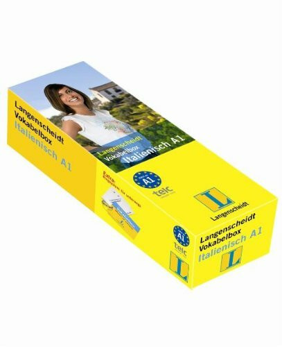 Langenscheidt Vokabelbox Italienisch A1 - Box mit 800 Karten: Der Zertifikatswortschatz für Niveau A1