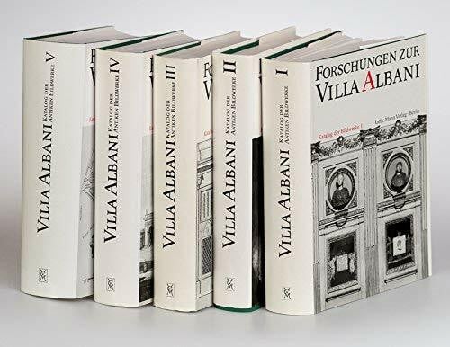Forschungen zur Villa Albani, Katalog der antiken Bildwerke, Bd.1, Bildwerke im Treppenaufgang und im Piano nobile des Casino