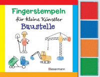 Fingerstempeln f. kl. Künstler-Baustelle-Set Fingerstempeln f. kl. Künstler-Baustelle-Set