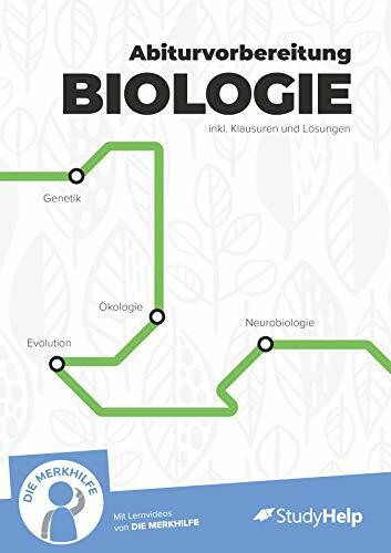 Lernheft Abiturvorbereitung Biologie - StudyHelp & DIE MERKHILFE - Bio Abi Aufgaben, Prüfungsvorbereitung