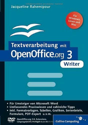 Textverarbeitung mit OpenOffice.org 3 Writer