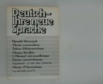 Deutsch, Ihre neue Sprache. Grundbuch. Deutsch, Ihre neue Sprache. Grundbuch.