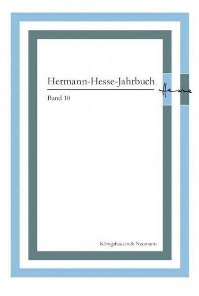 Hermann-Hesse-Jahrbuch, Band 10