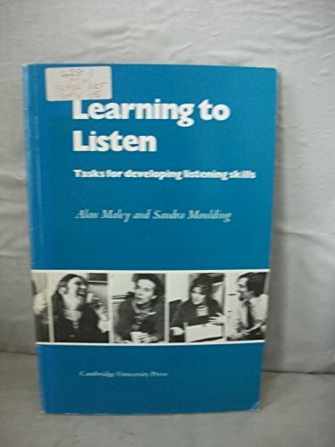 Learning to Listen: Tasks for Developing Listening Skills