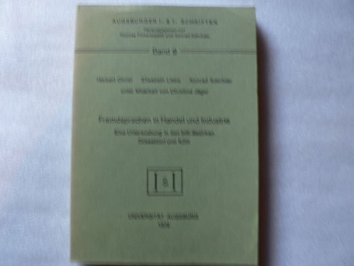 Fremdsprachen in Handel und Industrie