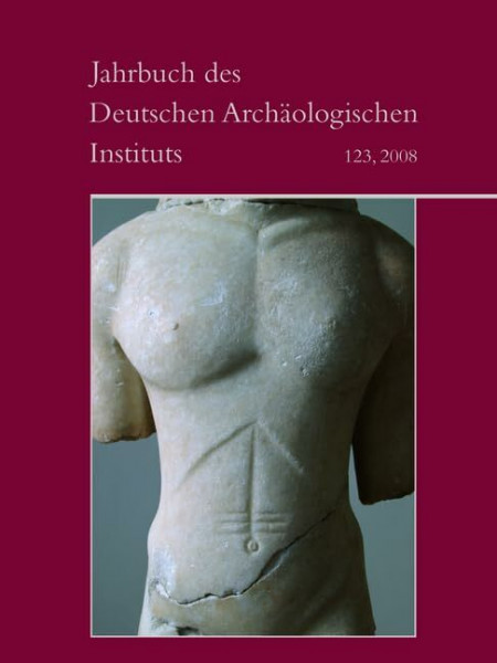 2008 (Jahrbuch des Deutschen Archäologischen Instituts, Band 123)