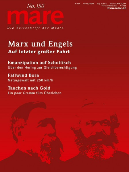 mare - Die Zeitschrift der Meere / No.150 / Marx und Engels