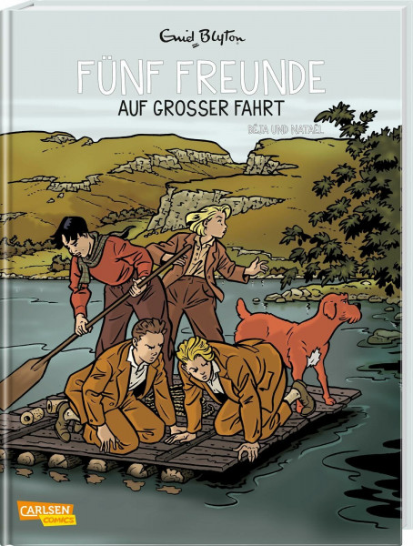 Fünf Freunde 7: Fünf Freunde auf großer Fahrt: Der Kinderbuch-Klassiker als Comic für Kinder ab 8 Jahre (7)