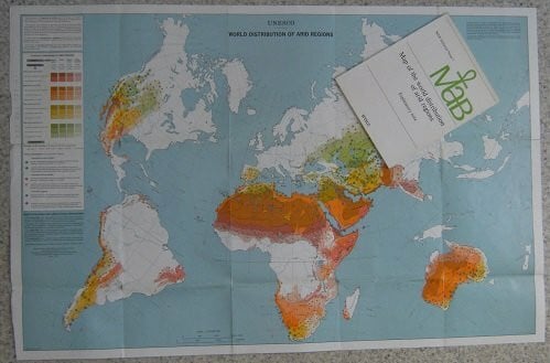 Map of the World Distribution of Arid Regions