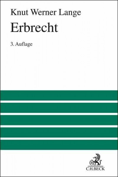 Erbrecht (Großes Lehrbuch)