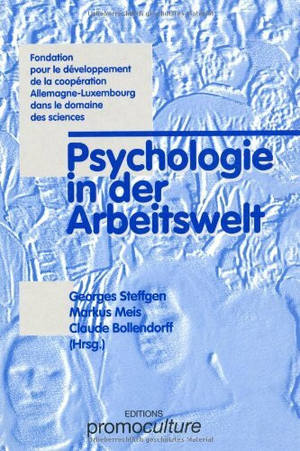 Psychologie in der Arbeitswelt