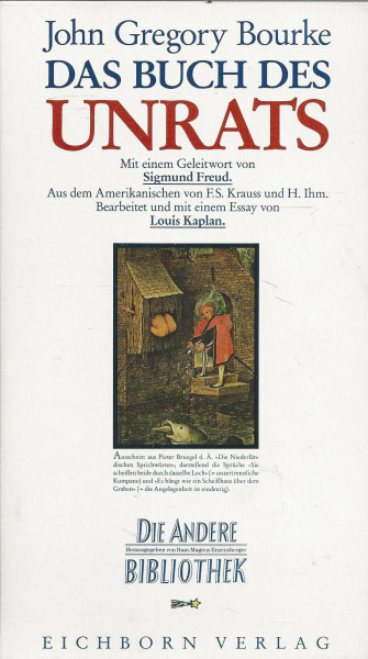 Das Buch des Unrats (Die Andere Bibliothek)