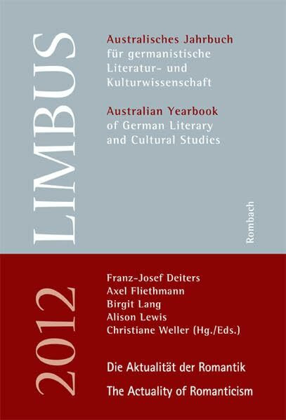 Limbus Australisches Jahrbuch für germanistische Literatur- und Kulturwissenschaft Band 5/2012 (Reihe Limbus)