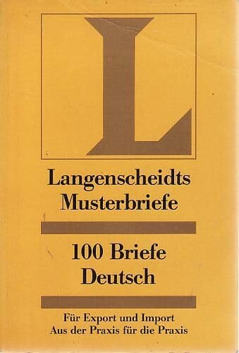 100 Briefe Deutsch für Export und Import