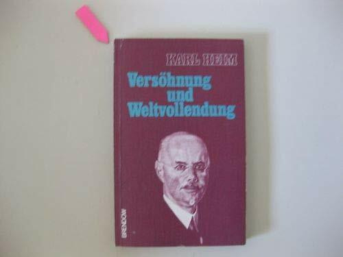 Versöhnung und Weltvollendung (Edition C - X)