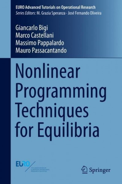 Nonlinear Programming Techniques for Equilibria