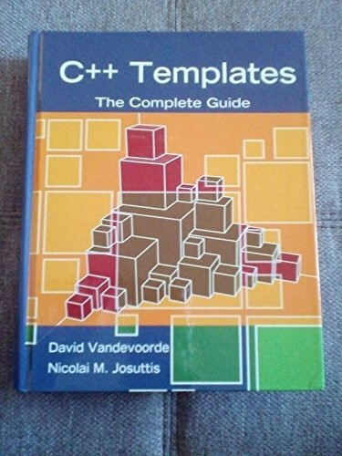 Pearson Education C++ Templates, The Complete Guide