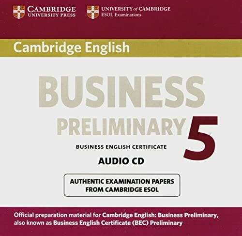 Cambridge BEC 5: Preliminary Audio CD