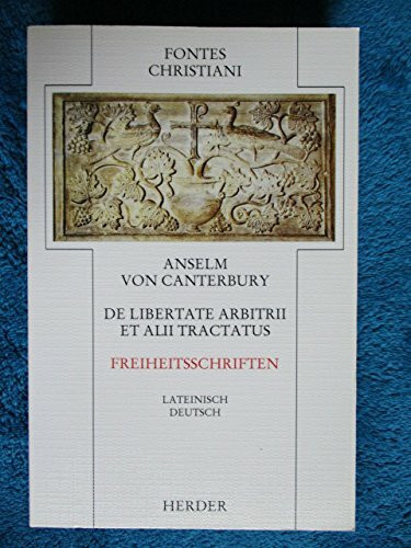 Fontes Christiani, 1. Folge, 21 Bde. in 38 Tl.-Bdn., Kt, Bd.13, Freiheitsschriften