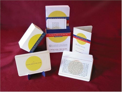 Shambhala: The Sacred Path of the Warrior: Book and Card Set