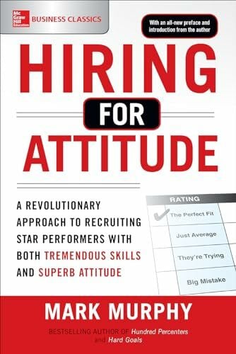 HIRING FOR ATTITUDE: A Revolutionary Approach to Recruiting and Selecting People Withboth Tremendous Skills and Superb Attitude