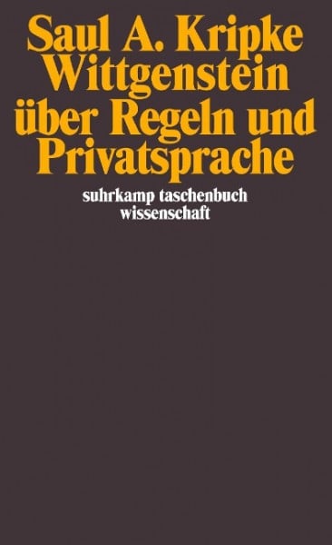 Wittgenstein über Regeln und Privatsprache