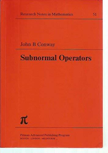 Subnormal Operators