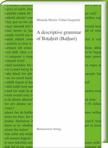 A descriptive grammar of Bəṭaḥrēt (Baṭḥari) (Semitica Viva)