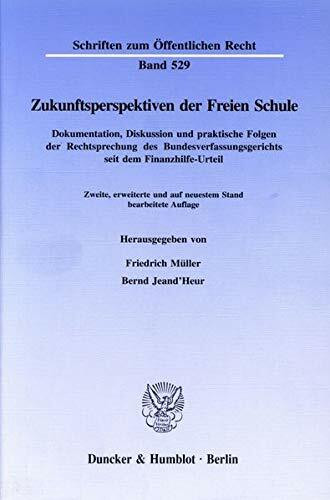 Zukunftsperspektiven der Freien Schule