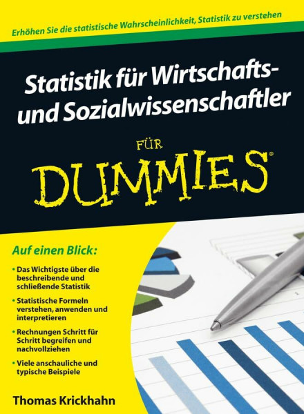 Statistik für Wirtschafts- und Sozialwissenschaftler für Dummies: Erhöhen Sie die statistische Wahrscheinlichkeit, Statistik zu verstehen