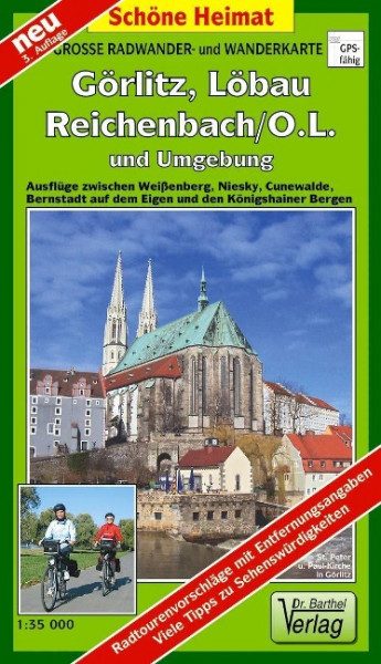 Görlitz, Löbau, Reichenbach/O.L. und Umgebung 1 : 35 000