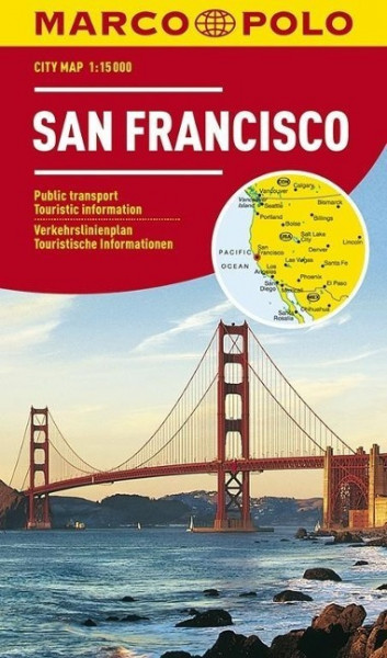 MARCO POLO Cityplan San Francisco 1 : 15.000
