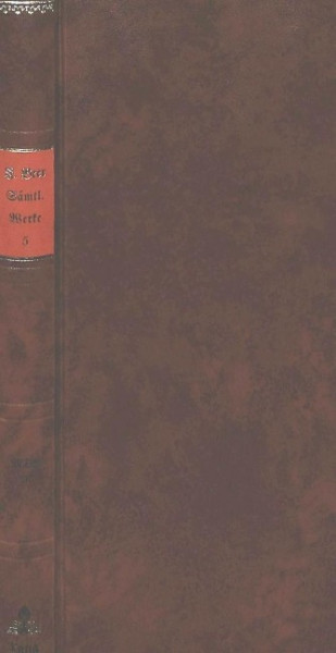 Saemtliche Werke - Band 5. Weiber-Haechel, Jungfern-Hobel, Bestia Civitatis, Narren-Spital: Herausge
