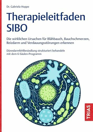 Therapieleitfaden SIBO: Die wirklichen Ursachen für Blähbauch, Bauchschmerzen, Reizdarm und Verdauungsstörungen erkennen. Dünndarmfehlbesiedlung strukturiert behandeln mit dem 6-Säulen-Programm