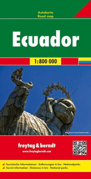 Ecuador, Autokarte 1:800.000
