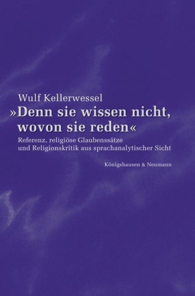 "Denn sie wissen nicht, wovon sie reden"